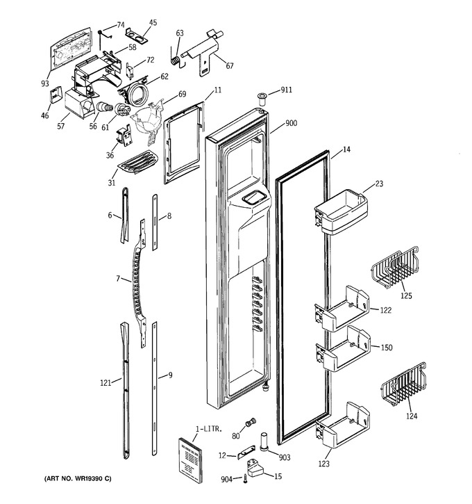 Diagram for PSG25NGMHFBB