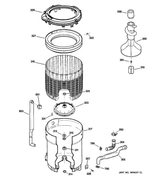 Diagram for WWSE5240D0WW