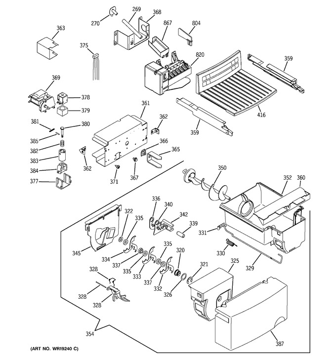 Diagram for GSZ25SGMABS