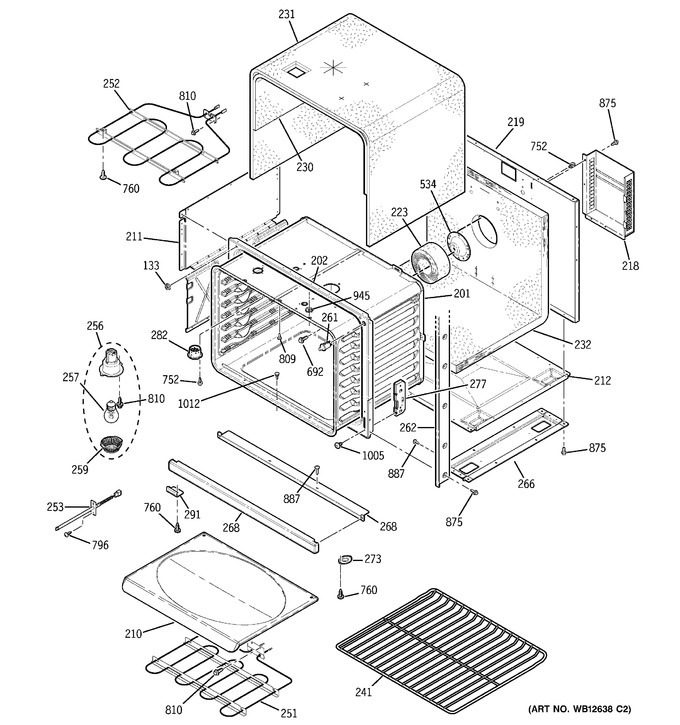 Diagram for JT952CF1CC