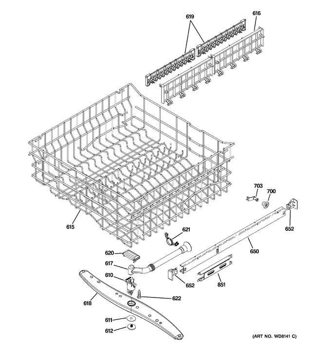 Diagram for PDW8510J00WW