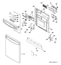 Diagram for 1 - Escutcheon & Door Assembly