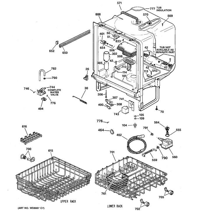 Diagram for GSD4100J00BB