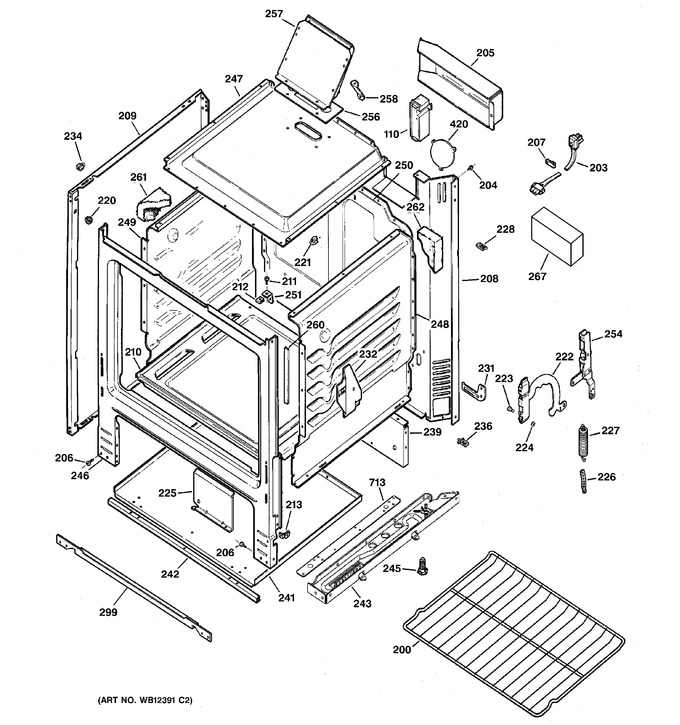 Diagram for RGB508PEH1WH