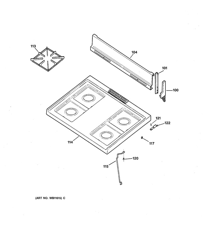 Diagram for RGB508PPH1AD