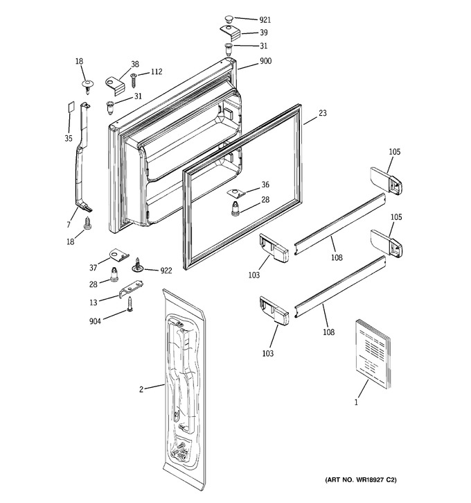 Diagram for HTS22GCPARWW