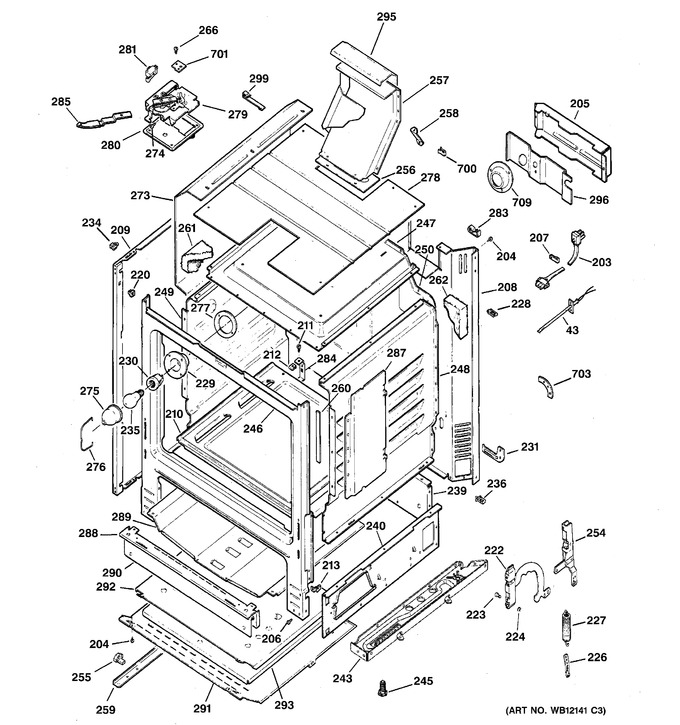 Diagram for RGB745WEH1WW