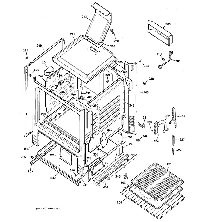 Diagram for JGBS24BEH1WH