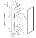 Diagram for 2 - Fresh Food Door