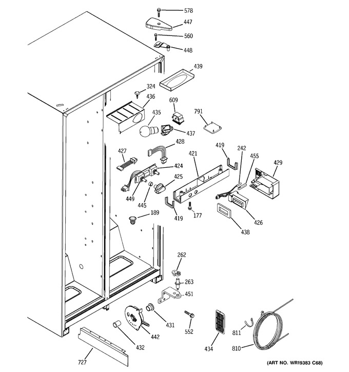 Diagram for GSA22KEPCFWW