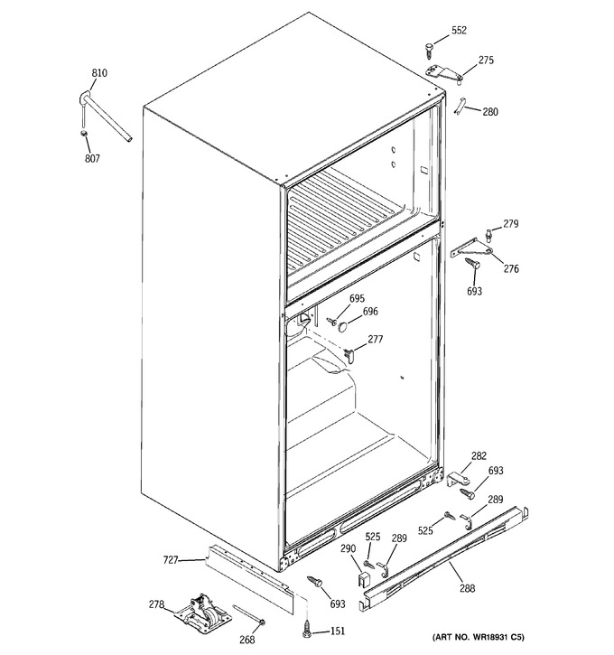 Diagram for GTS22KHPARWW