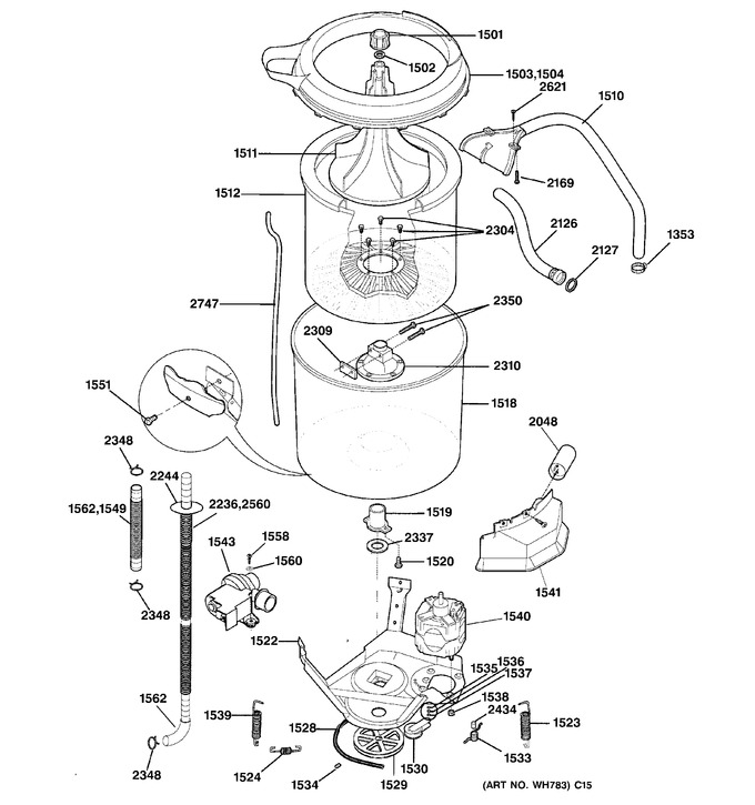 Diagram for WSM2700DAWWW