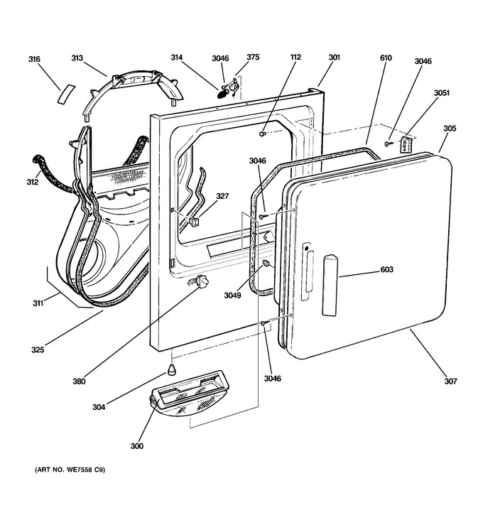 Diagram for DRSR483GD1CC