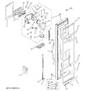 Diagram for 1 - Freezer Door