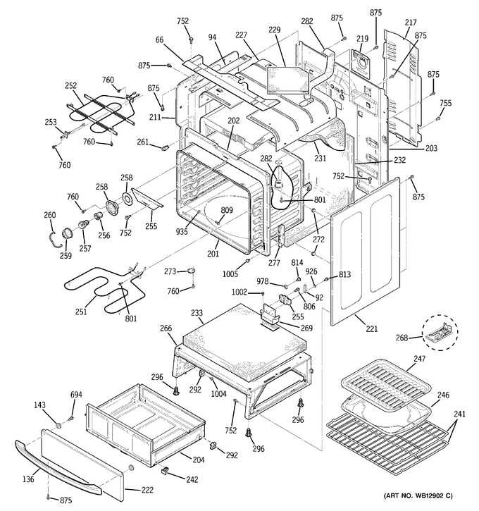 Diagram for JBP84SH1SS