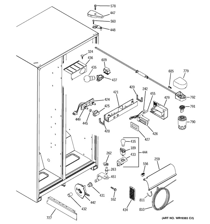 Diagram for GSS25JFPDWW