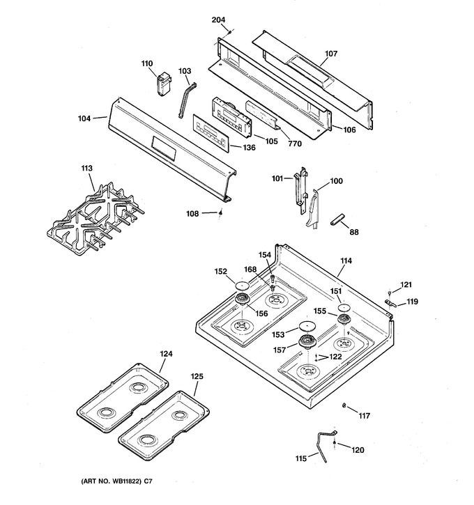 Diagram for JGBP80SEH1SS