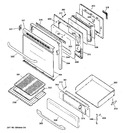 Diagram for 4 - Door & Drawer Parts