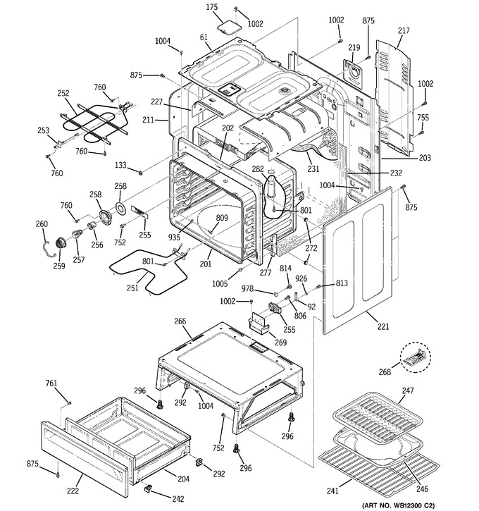 Diagram for JBP24BH1WH