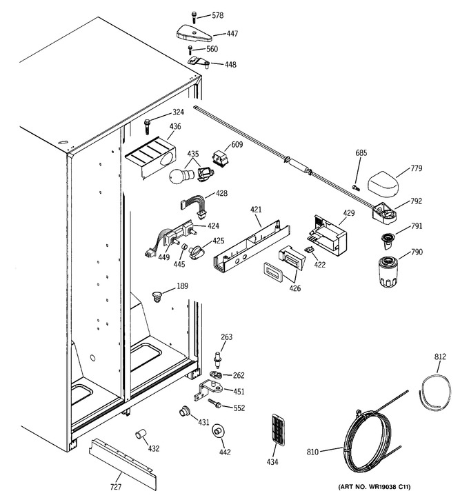 Diagram for HSS25IFMDWW