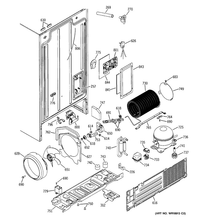 Diagram for HST25IFMBWW