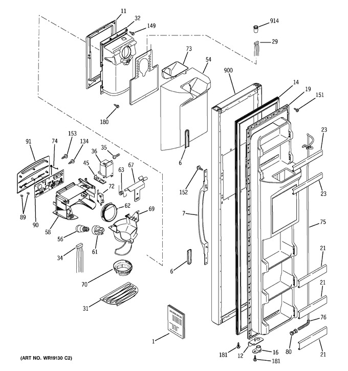 Diagram for HST25IFMDWW