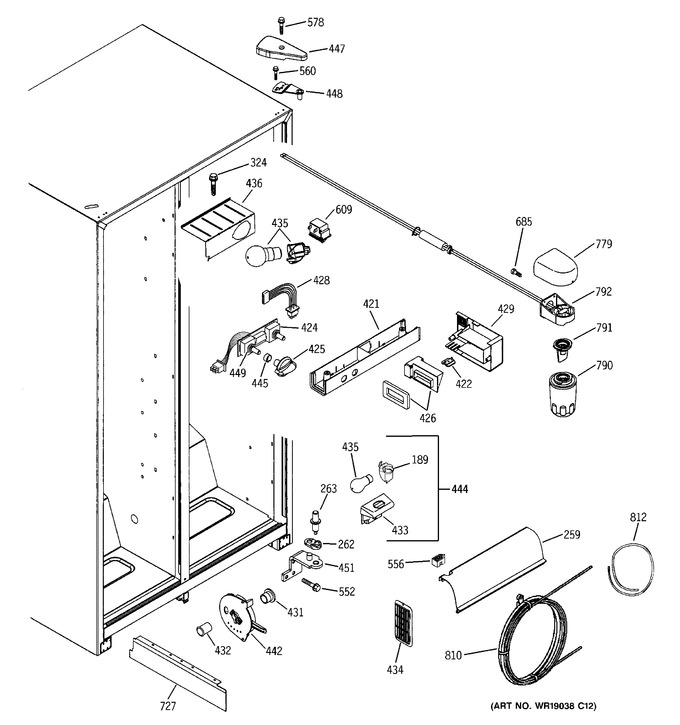 Diagram for GST25KGMDCC