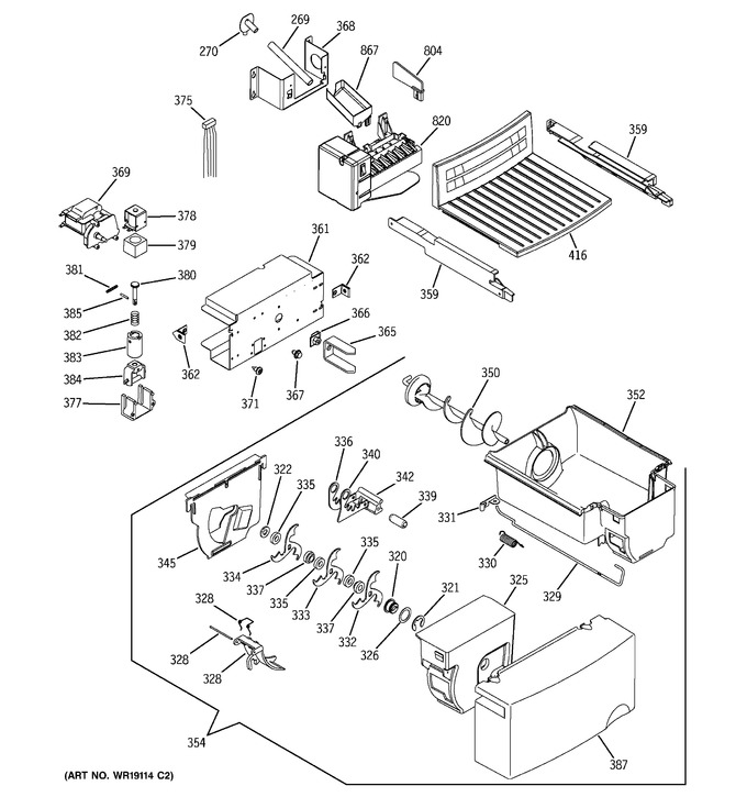 Diagram for PSA25MIMCFBB