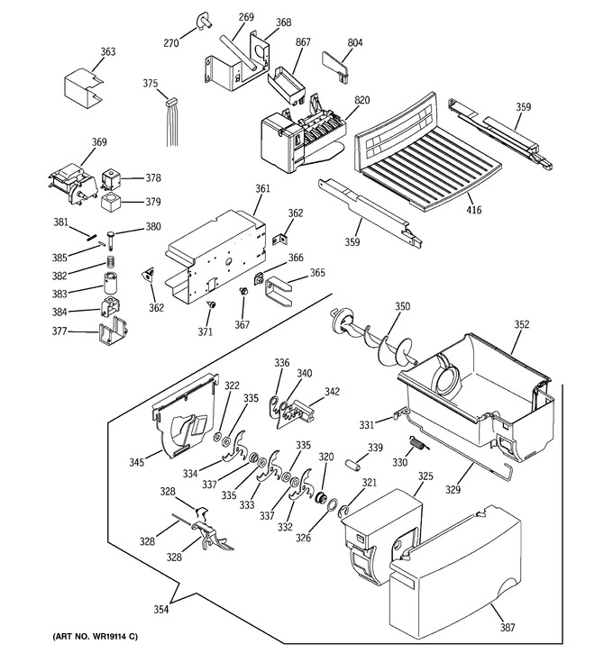 Diagram for PSA25MIMDFBB