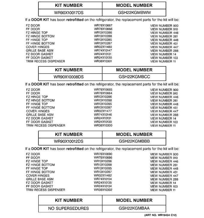 Diagram for GSH22KGMBWW