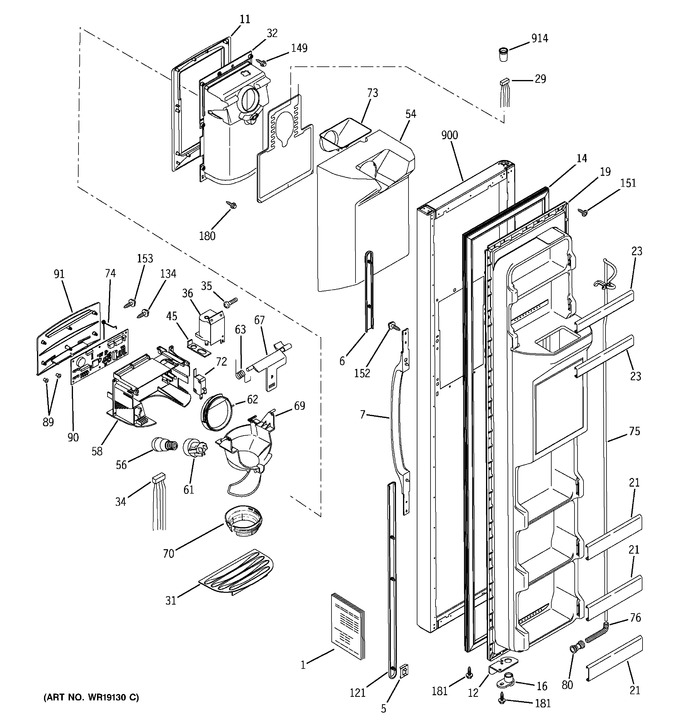 Diagram for GST22JEMDWW