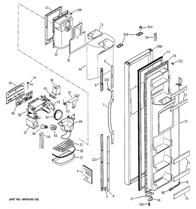 Diagram for GSS22WGMBWW