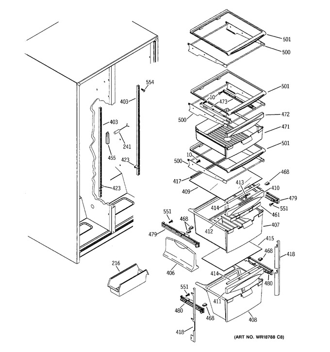 Diagram for GSS25QFMDWW