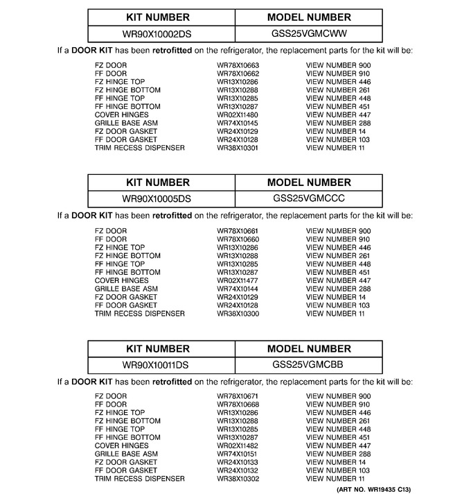 Diagram for GSS25VGMCWW