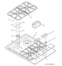 Diagram for 1 - Control Panel & Cooktop