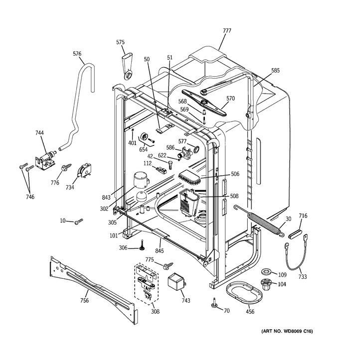 Diagram for GSD6260J01SS