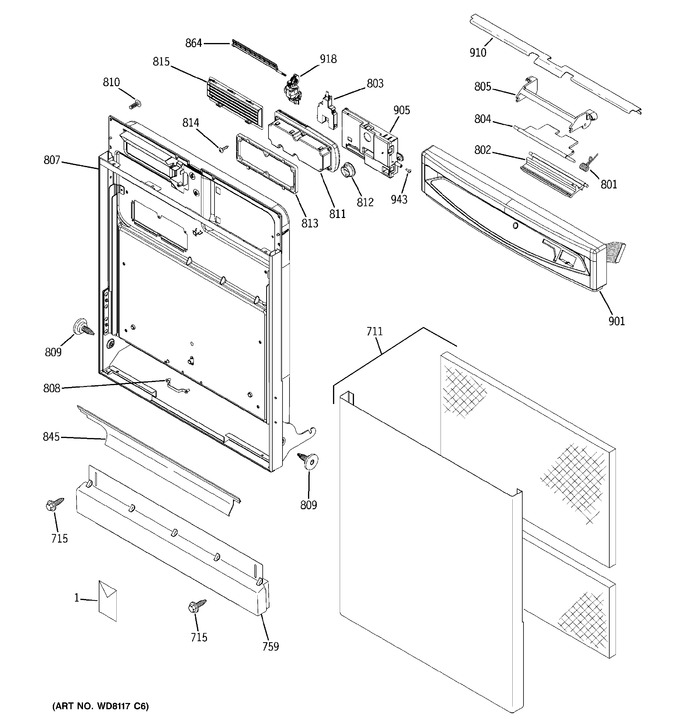 Diagram for GSD6500J01BB