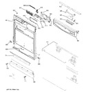 Diagram for 1 - Escutcheon & Door Assembly