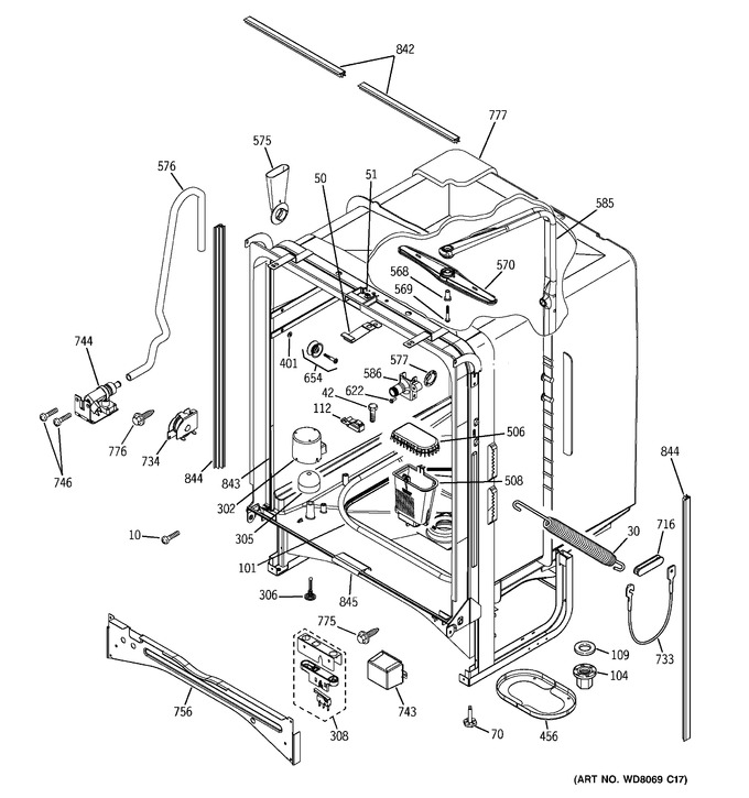 Diagram for GSD6860J01SS