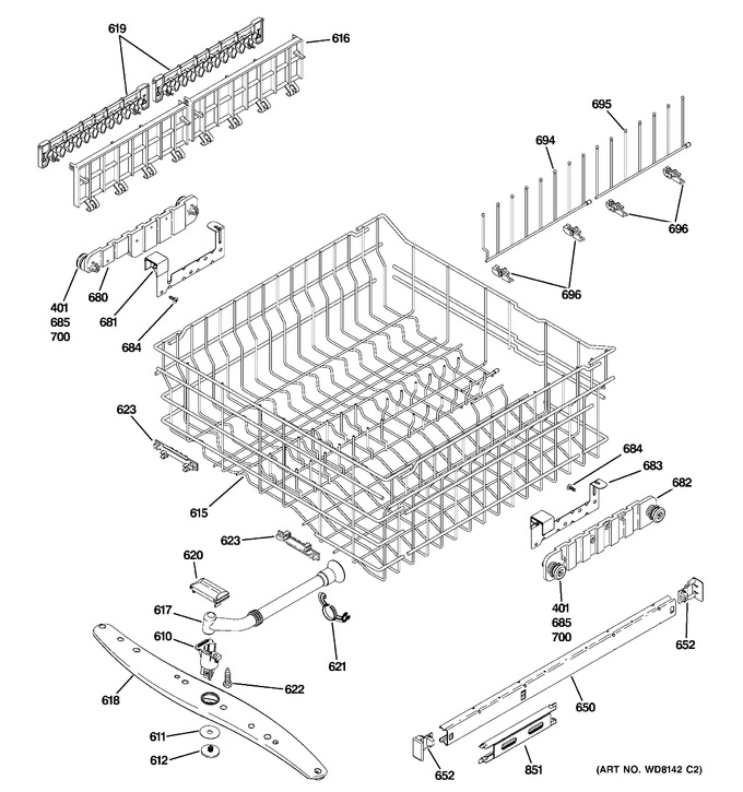 Diagram for PDW8600J01WW