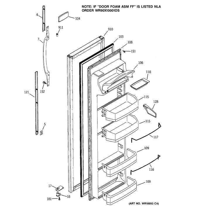 Diagram for GSA22KBMCFWW