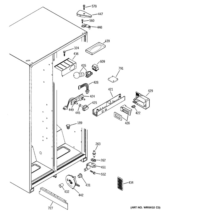 Diagram for GSA22KBMDFWW