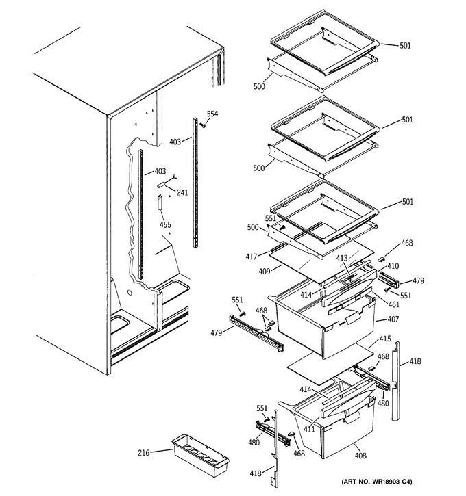 Diagram for GSA22KEMDFWW