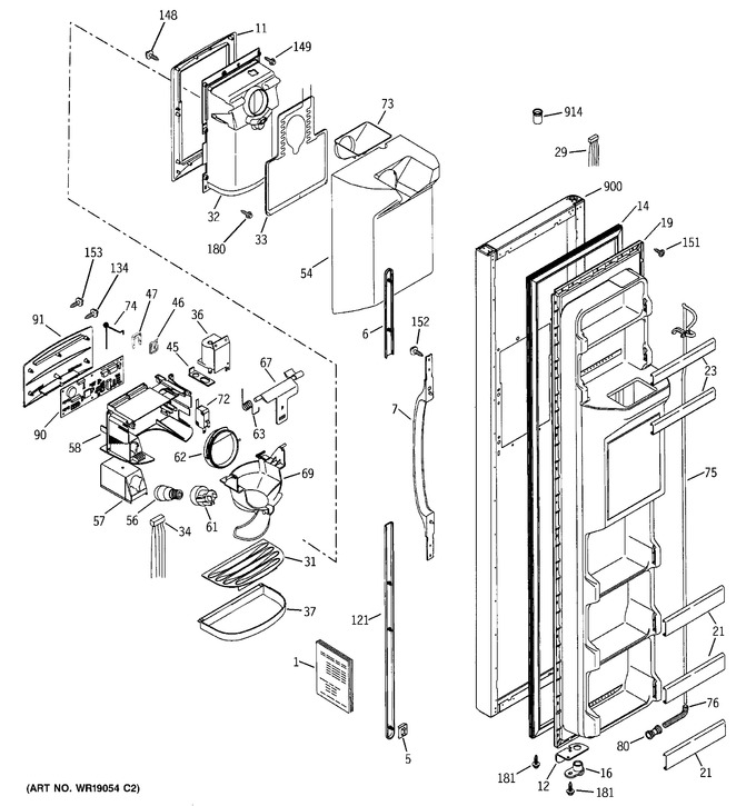 Diagram for GSG22KEMCFWW