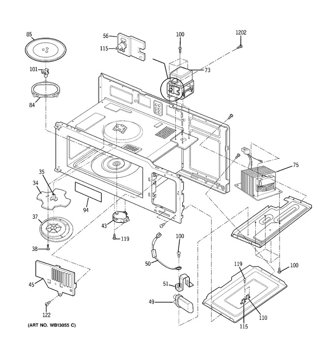 Diagram for JVM1533WD05