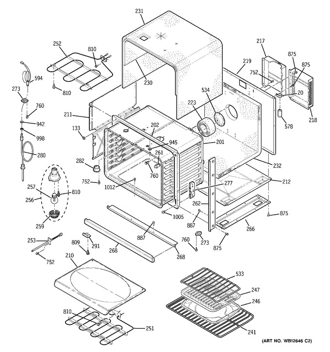 Diagram for JT912WF3WW