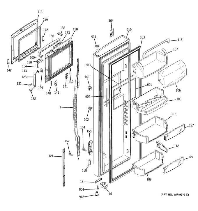 Diagram for PSR26UHPABB