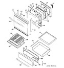 Diagram for 4 - Door & Drawer Parts