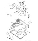 Diagram for 1 - Control Panel & Cooktop