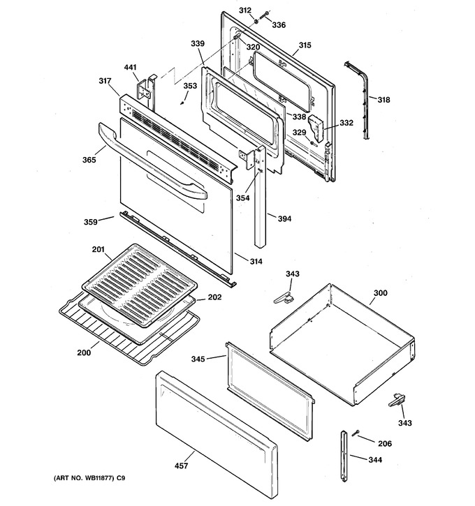 Diagram for JBS27WH2WW